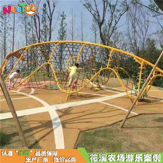花溪農(nóng)場戶外游樂場設備_樂圖非標游樂