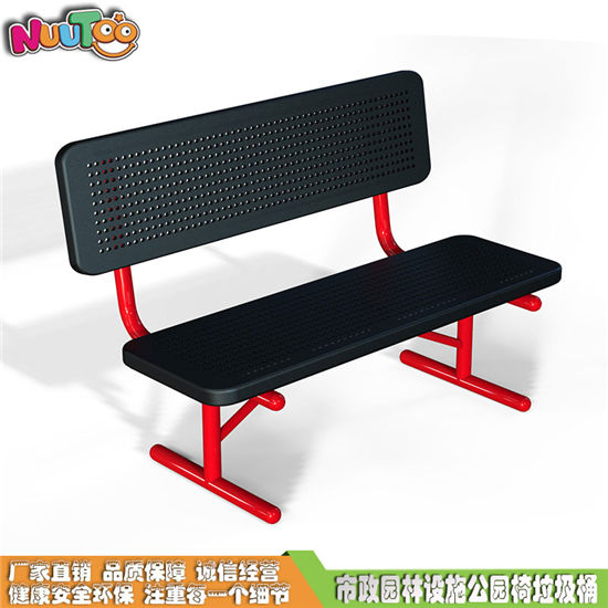 簡約實木戶外公園椅_樂圖非標(biāo)游樂